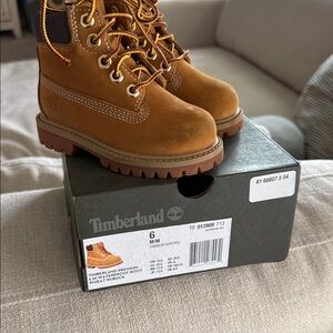 Timberland Kids Boots in Tan and Brown